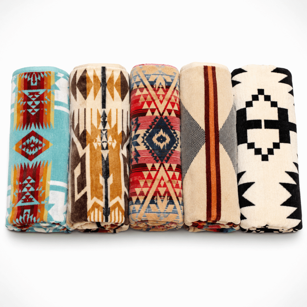 Pendleton_CANYONLANDS TOWELS_Serape Bleu