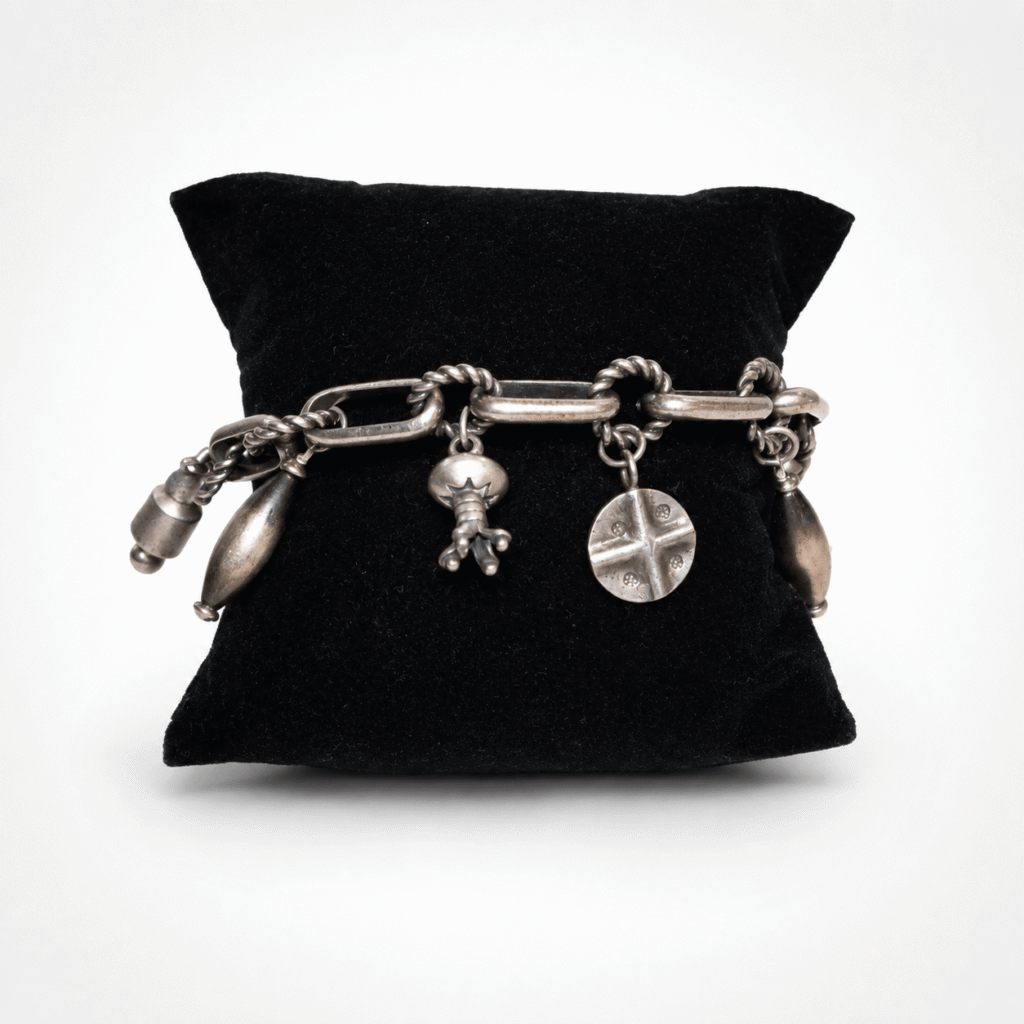 Peyote Bird_Revival Charm Bracelette_Serape Bleu
